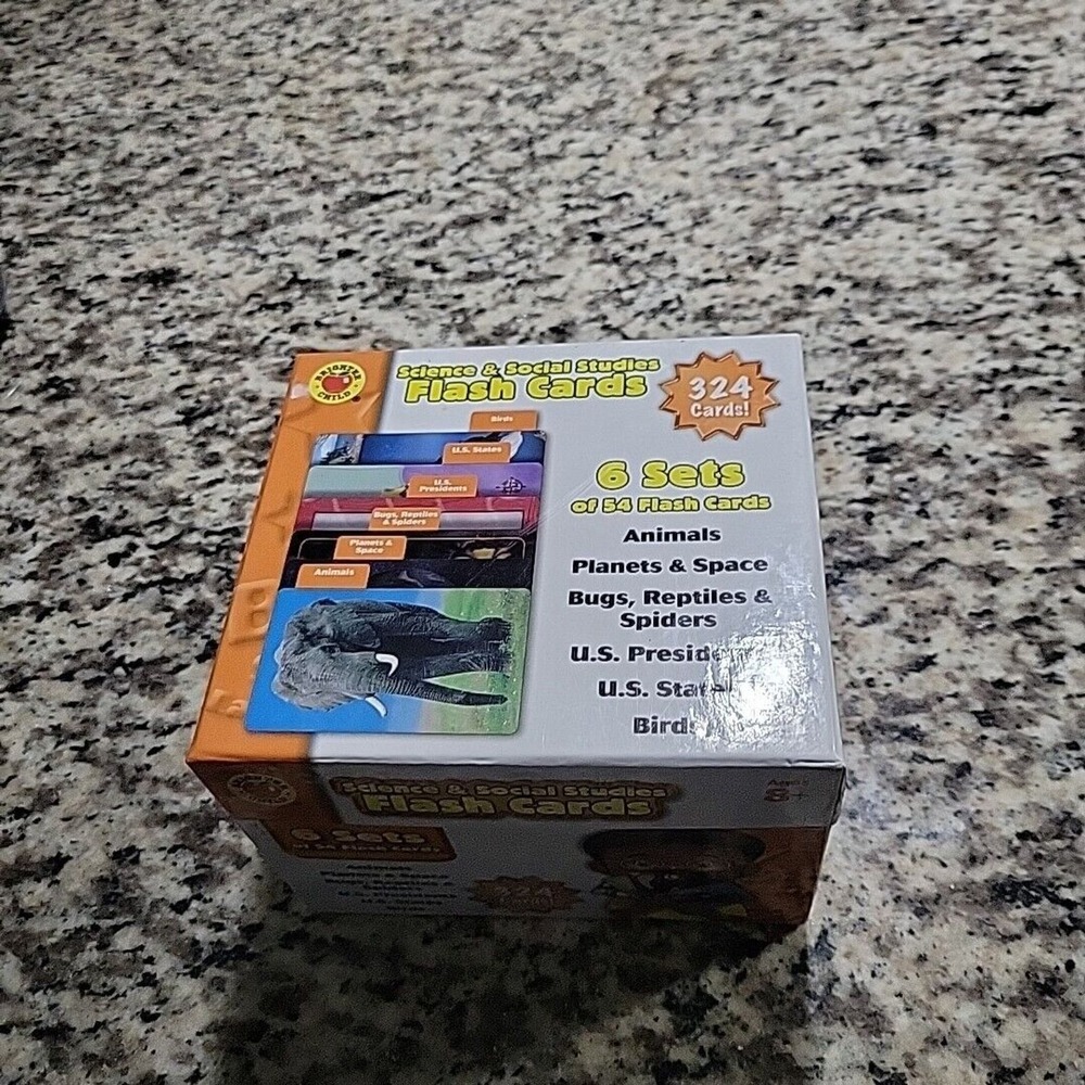 Science and Social Studies by Brighter Child Publishing Staff (2011, Cards,Flash - Picture 6 of 6
